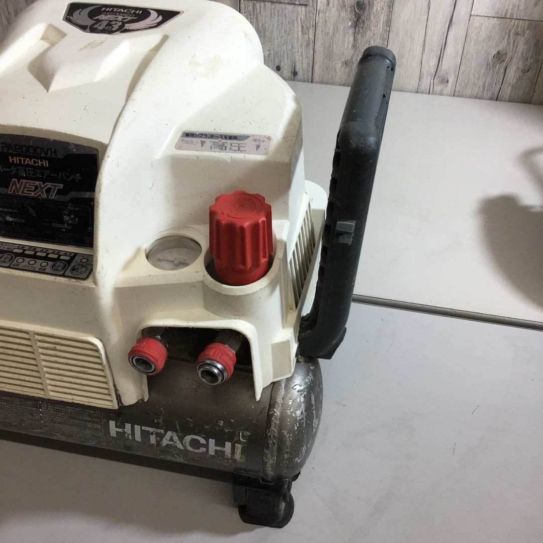 【中古品】★日立産機 HITACHI 常圧 高圧エアコンプレッサー PA2000VH【戸田店】