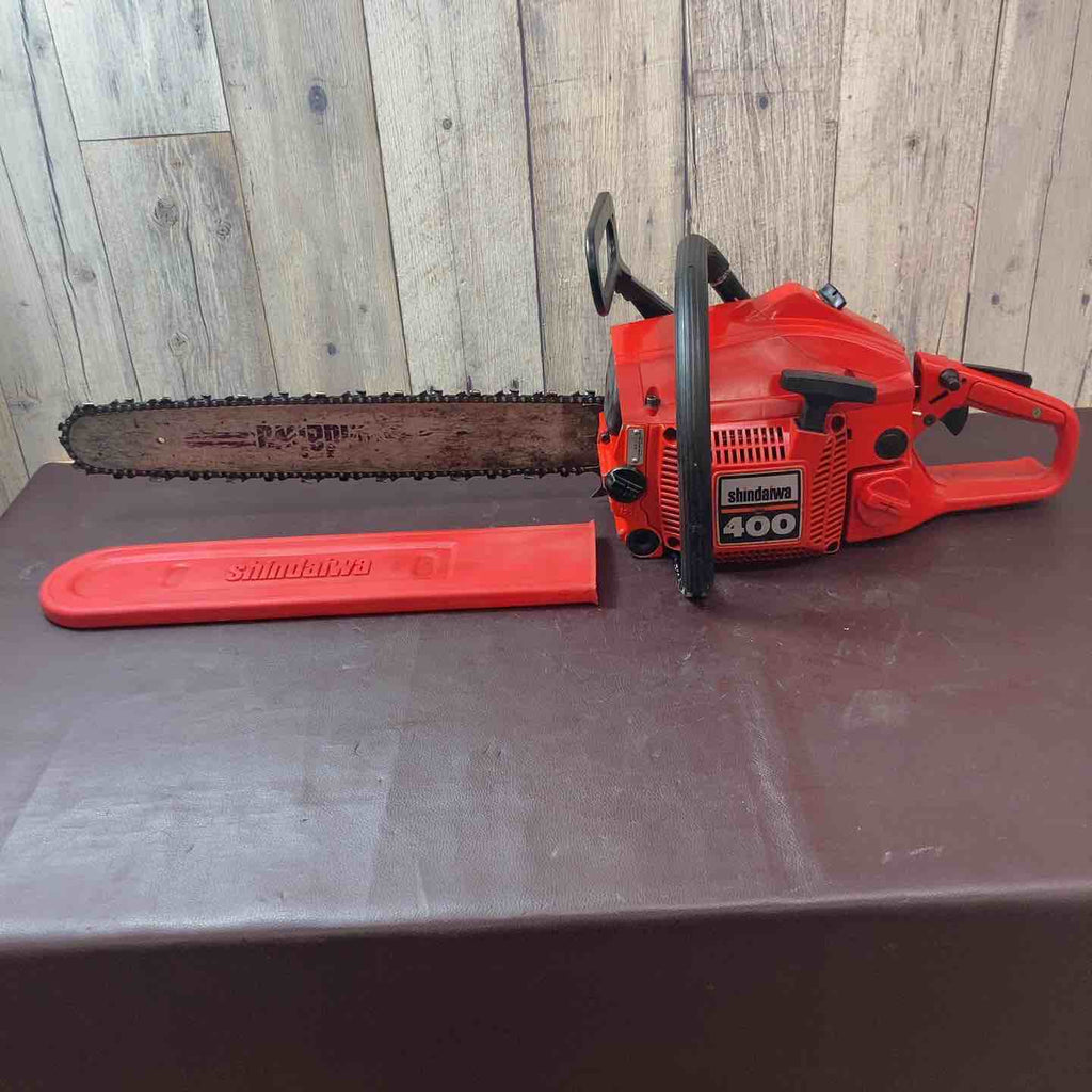 Shindaiwaスチール切断機中古品 中古品】 新ダイワ(shindaiwa) エンジンチェンソー 400 切断機 木切断