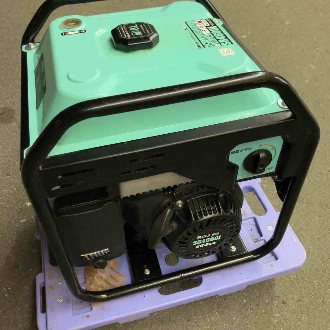【中古美品・店頭受取り限定】 KAREYOU インバーター発電機・SR4600I 【桶川店】