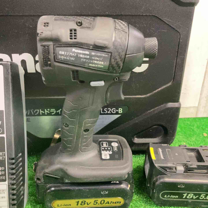 ★パナソニック(Panasonic) コードレスインパクトドライバー EZ75A7LJ2G-B【町田店】