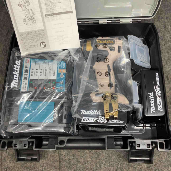 【未使用】マキタ(makita) コードレスインパクトドライバー TD173DGXPG LTX20周年記念限定カラー プレミアムグレージュ【川越店】