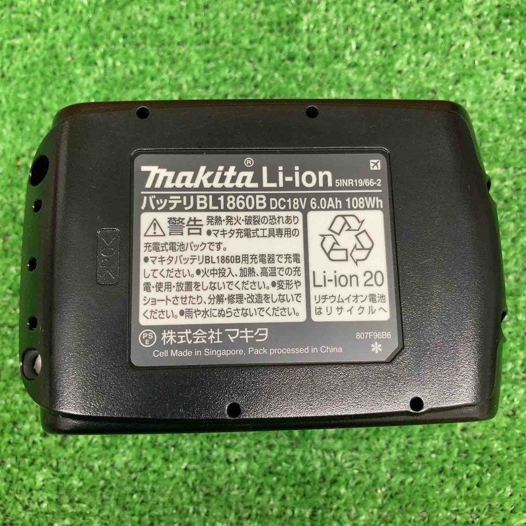 【中古美品】 マキタ/makita リチウムイオンバッテリー 18V/6.0Ah BL1860B 【鴻巣店】