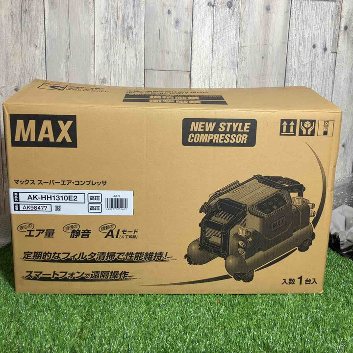 ★マックス(MAX) 高圧専用エアコンプレッサー AK-HH1310E2_レッド【戸田店】