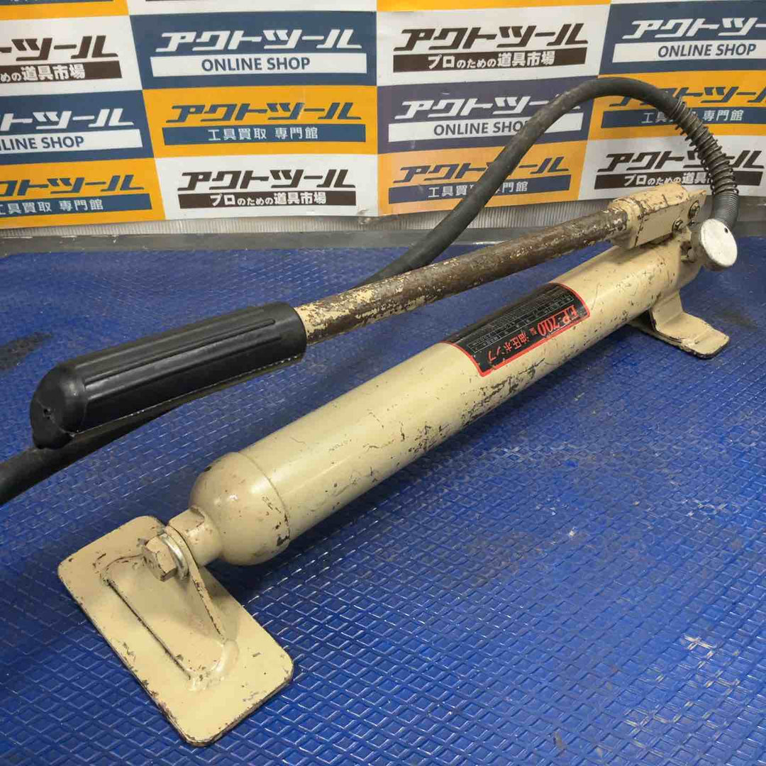 ◇亀倉精機 手動油圧式パイプ断水機 EP-700【草加店】