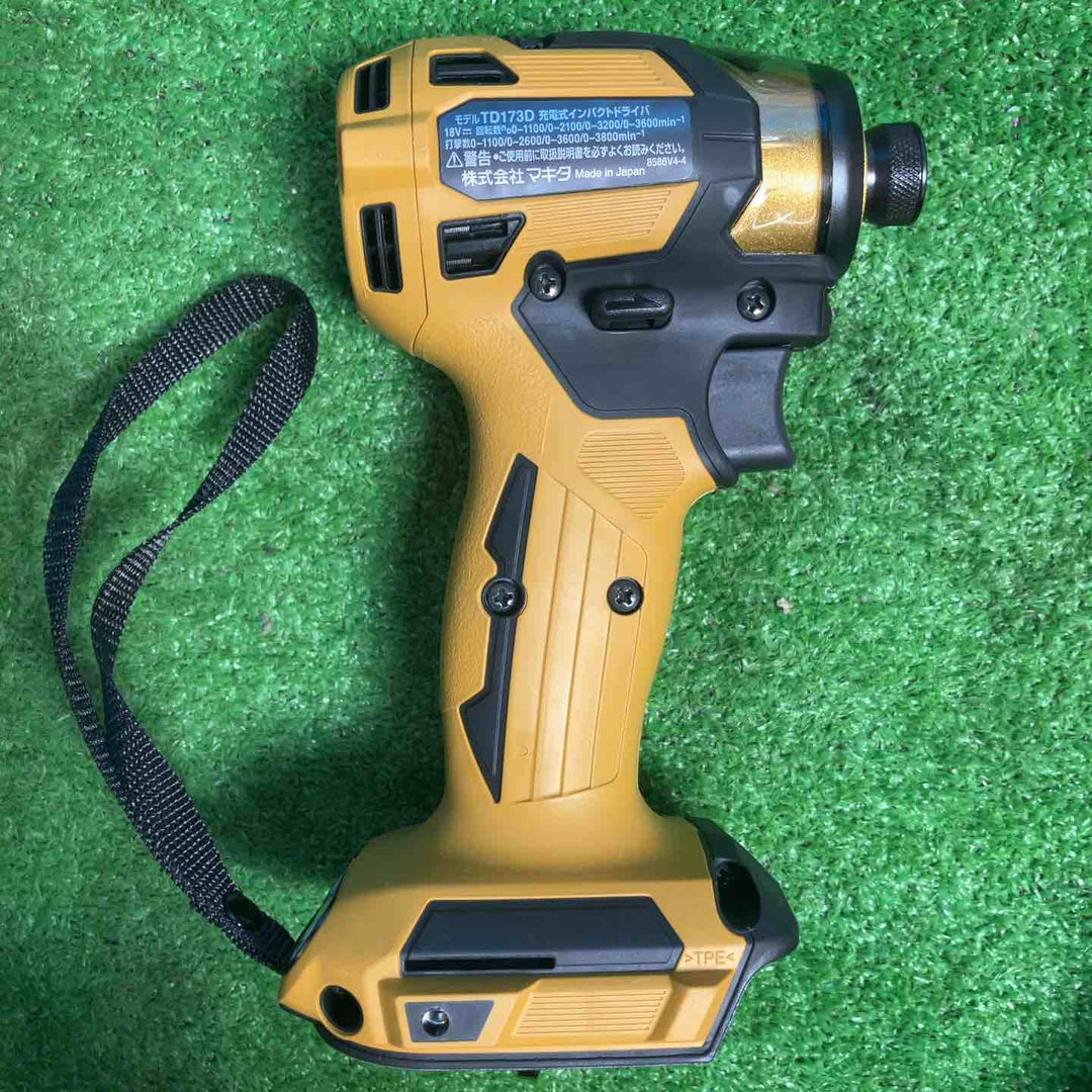 マキタ(makita) コードレスインパクトドライバー TD173DGXPY LTX20周年限定色 プレミアムイエロー【岩槻店】