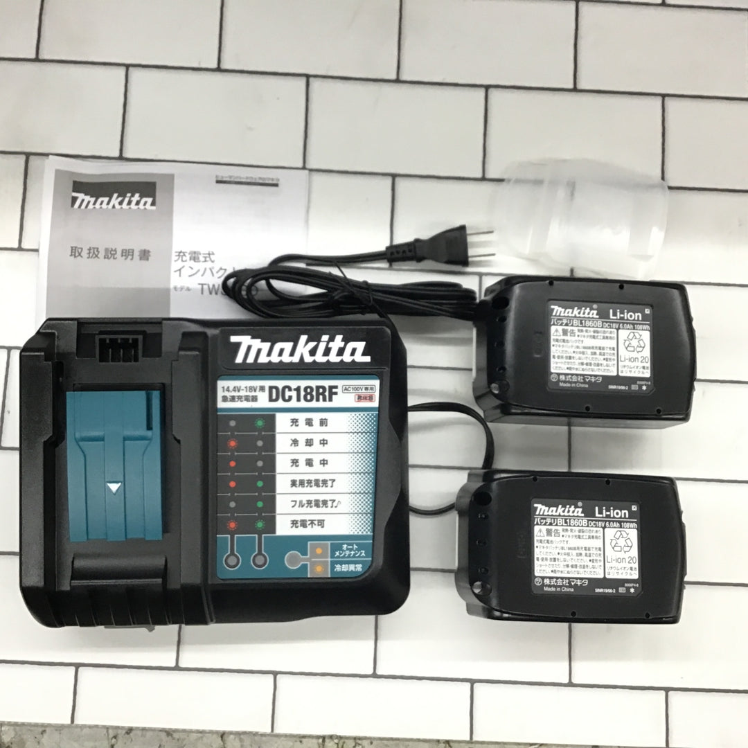 ★マキタ(makita) コードレスインパクトレンチ TW300DRGX【所沢店】