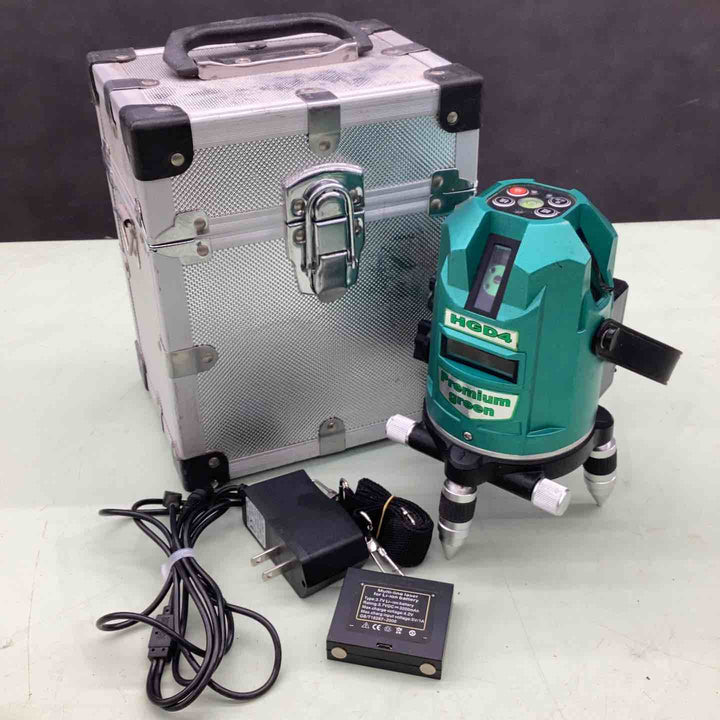 LTC プレミアム グリーンレーザー墨出し器 HGD4 充電池 充電アダプタ【越谷店】