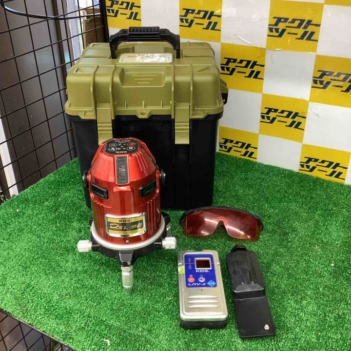 ◇KDS 電子整準 フルラインレーザー墨出し器 DSL-92【越谷店】
