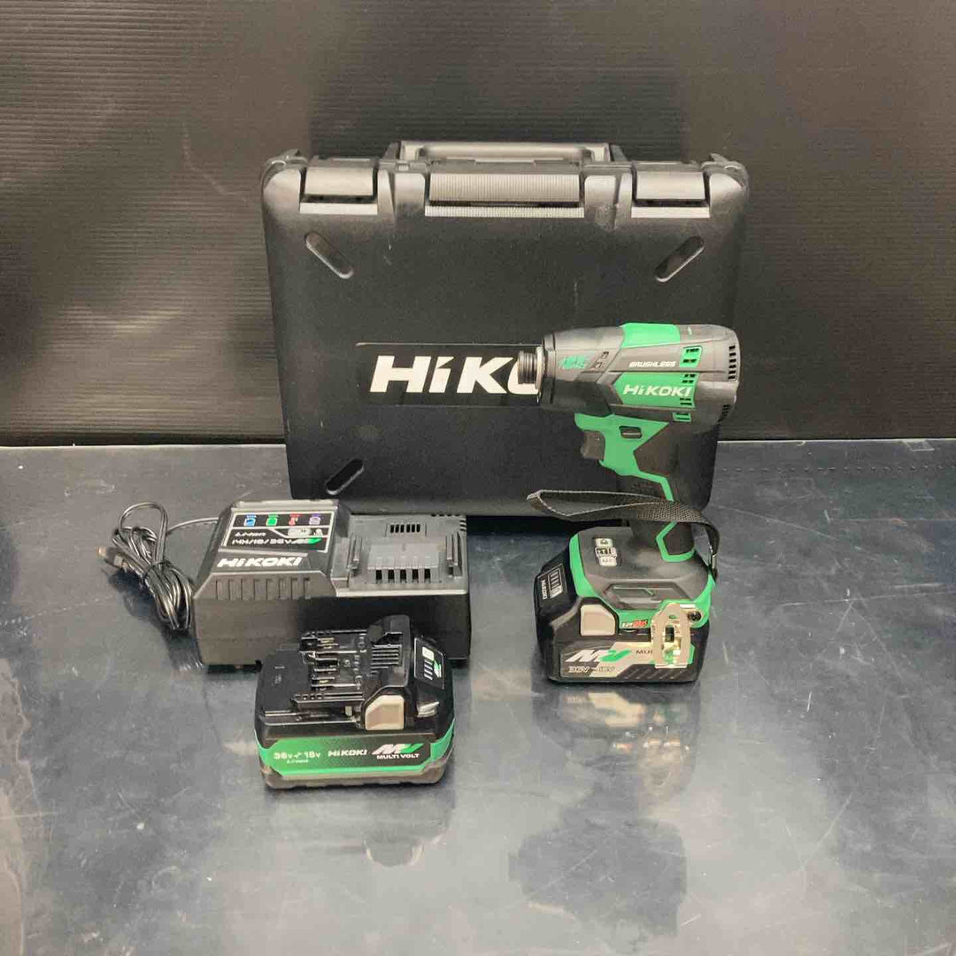 ハイコーキ(HIKOKI ※旧:日立工機) コードレス静音インパクトドライバ WHP18DA(2XPZ)【川越店】