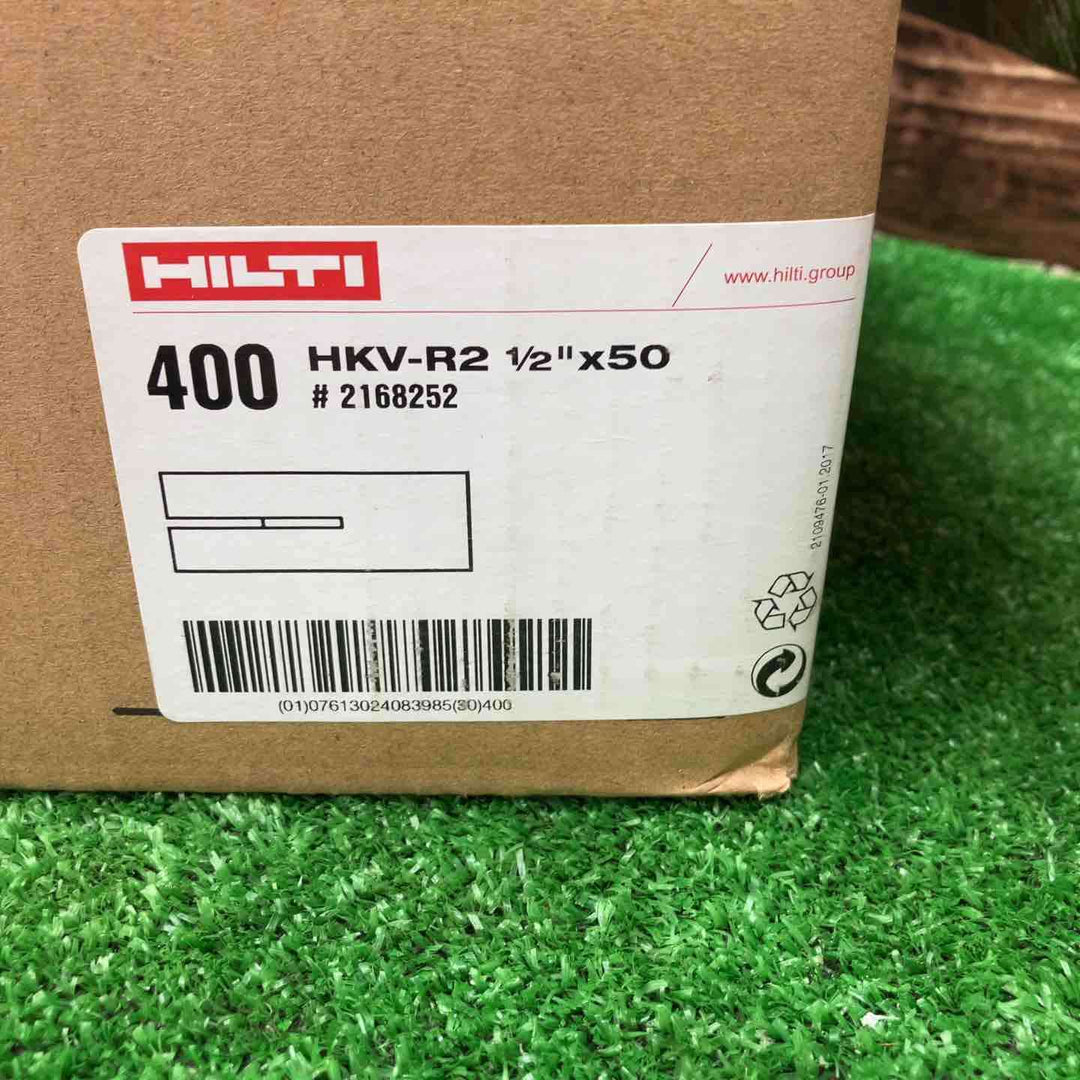 HILTI/ヒルティ 内部コーン打ち込み式金属系アンカー HKV-R2 八箱セット 一箱50本入り 合計400本【川越店】