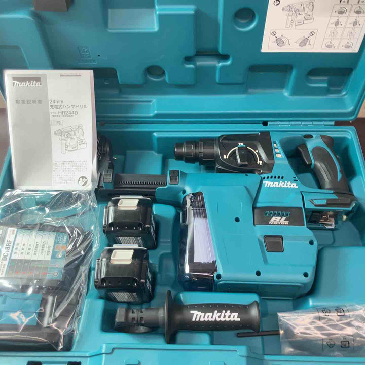 【未使用(店頭展示品)】★マキタ(makita) コードレスハンマドリル HR244DRGXV【東大和店】