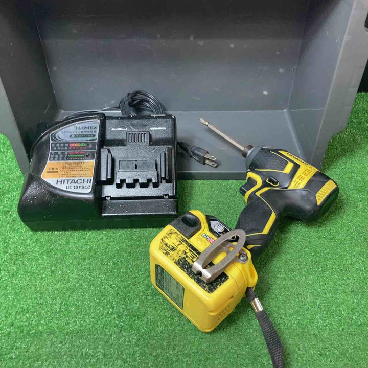 【中古品】★ハイコーキ(HIKOKI ※旧:日立工機) コードレスインパクトドライバー WH14DDL(2LSCK)(Y)【岩槻店】