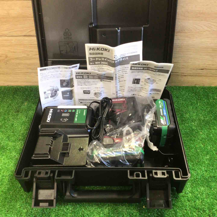 ★ハイコーキ(HIKOKI ※旧:日立工機) コードレスインパクトドライバー WH36DC(2XPSZ)(R)【町田店】
