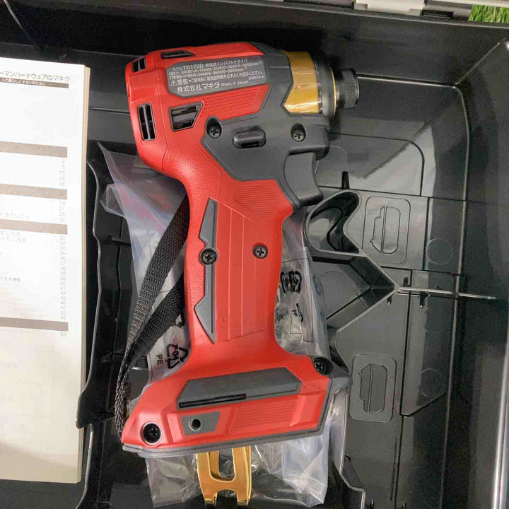◇マキタ(makita) 18Vコードレスインパクトドライバー TD173DZPR LTX20周年限定色 プレミアムレッド 本体+ケース【戸田店】