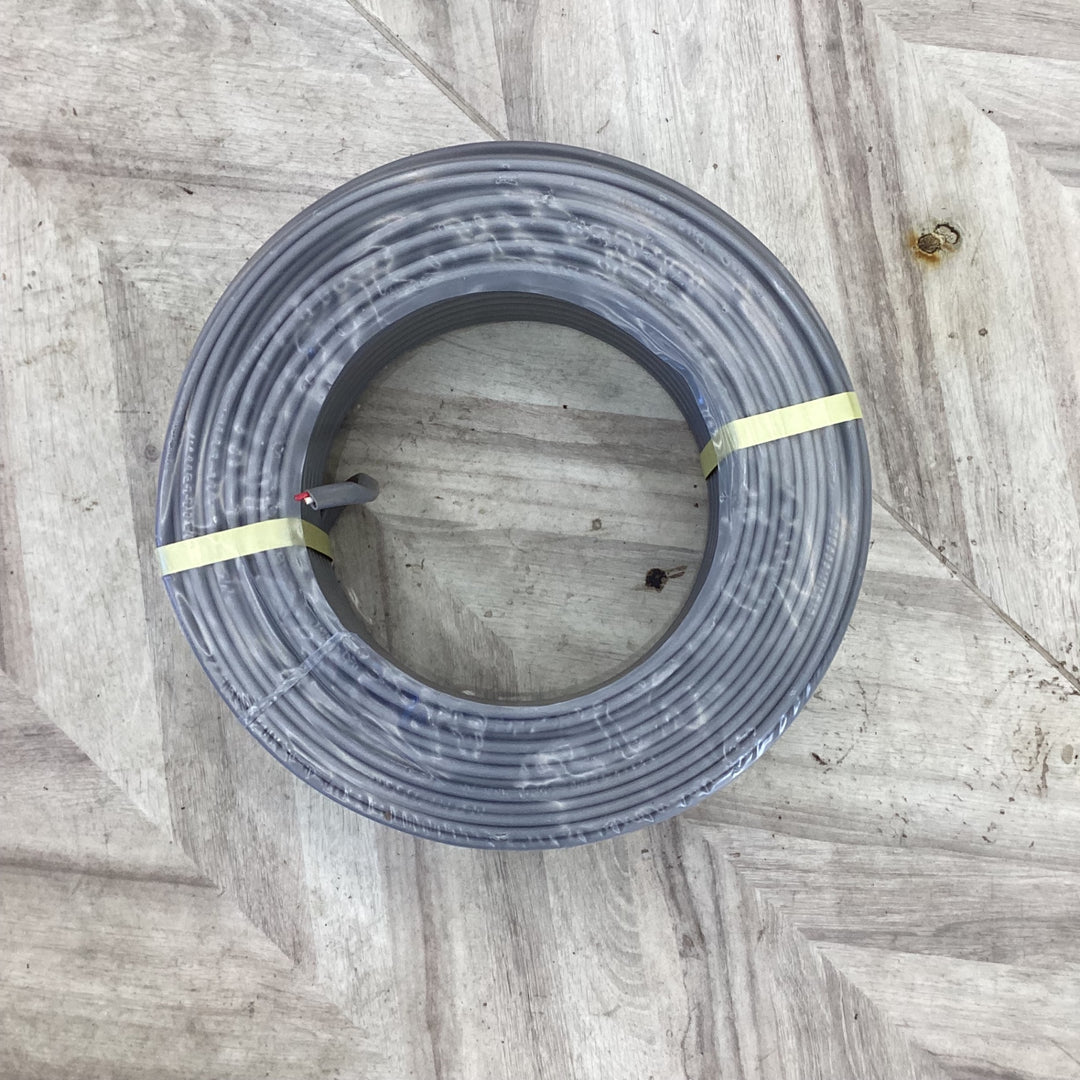 〇愛知電線 2.0mm×3芯 100m巻 VVF2.0×3C×100m VVFケーブル 600Vビニル絶縁ビニルシースケーブル平形【越谷店】