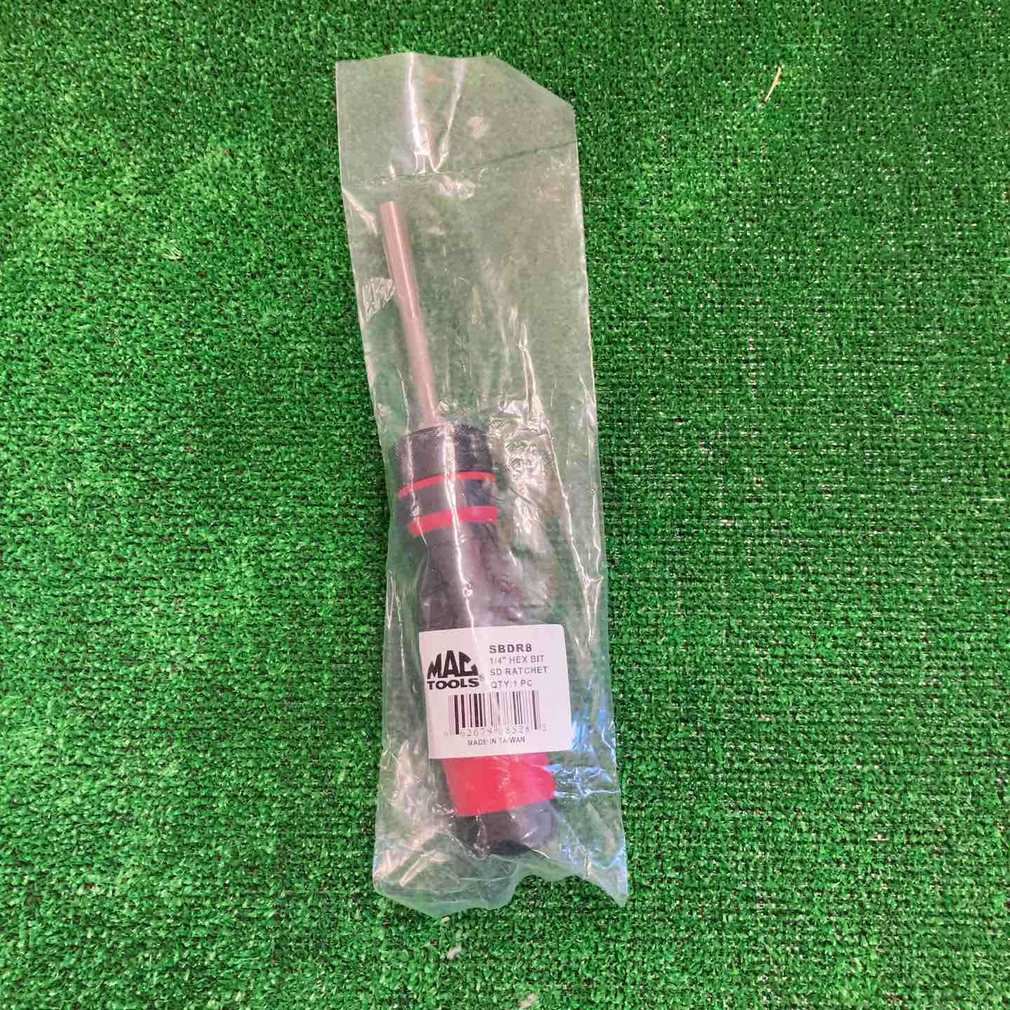 MACTOOLS 1/4ラチェッティングマグネティックビットドライバ SBDR8