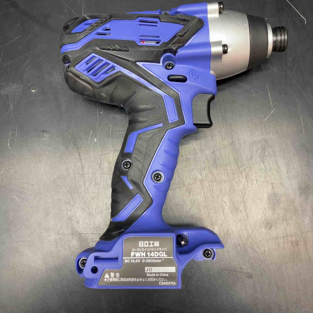 ◇日立工機 コードレスインパクトドライバ FWH14DGL(2LEGK) 長期保管品【川越店】