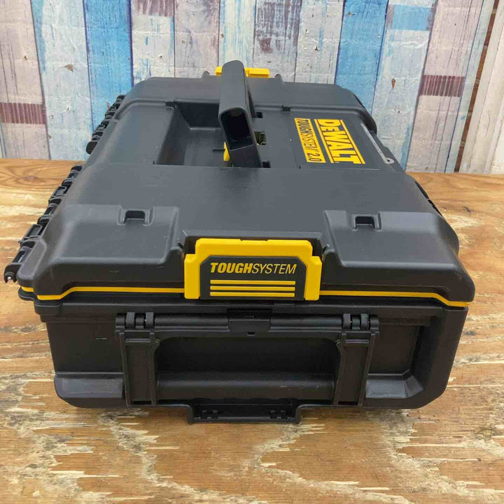 ◇デウォルト(DEWALT) タフシステム2.0 システム収納BOX Sサイズ 工具箱 収納ケース ツールボックス DS165 積み重ね収納 DWST83293-1【柏店】