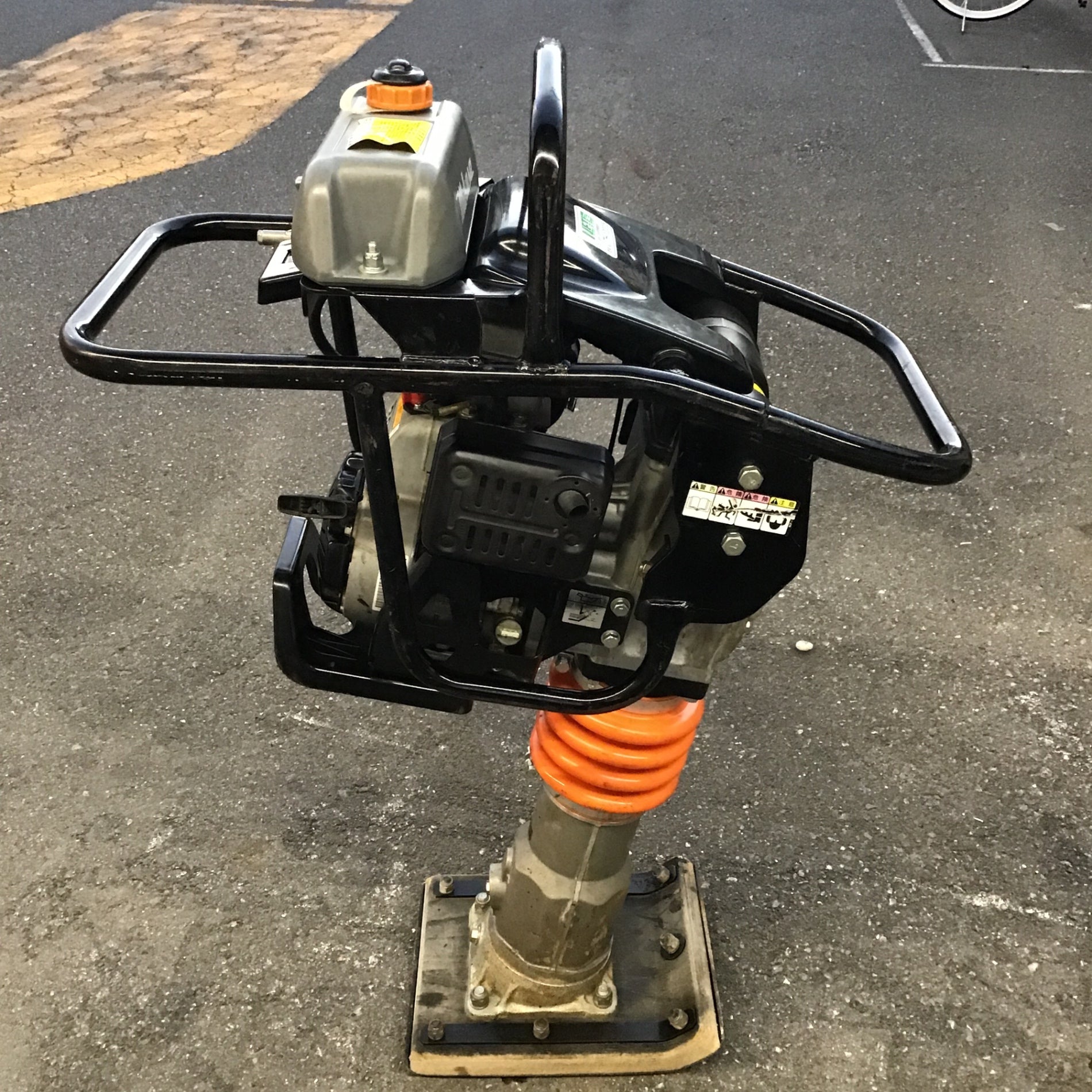 中古・店頭受取り限定】 三笠 ミカサ mikasa エンジンランマー MT-55L