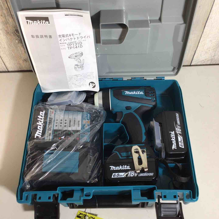 ★マキタ(makita) コードレス4モードインパクトドライバー TP141DRGX【戸田店】