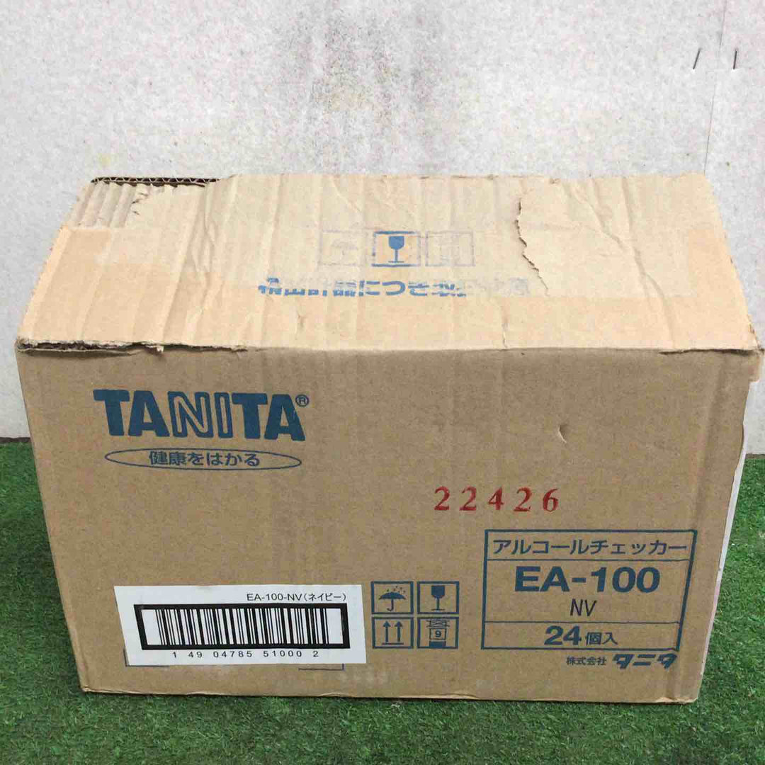 お得なセット品♪ タニタ アルコールチェッカー EA-100 ブラック TANITA　24個セット【町田店】