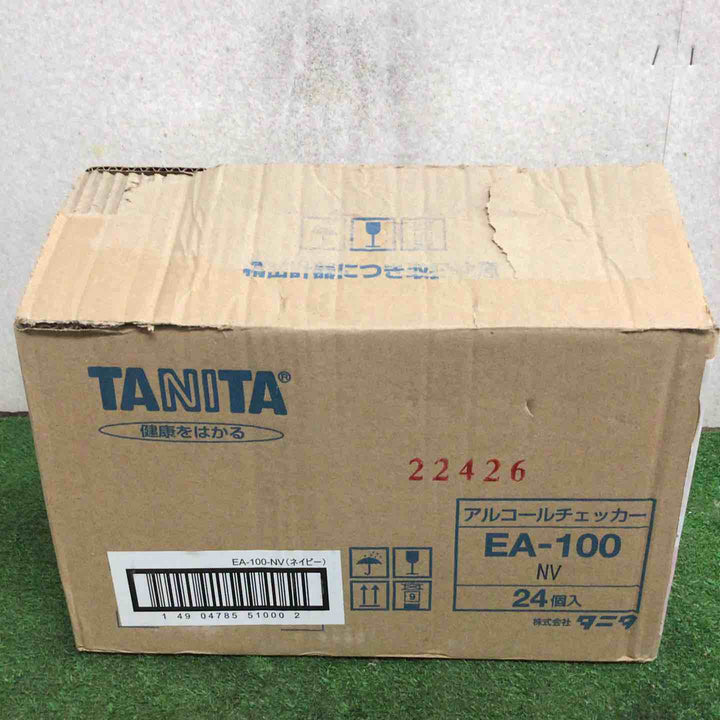 お得なセット品♪ タニタ アルコールチェッカー EA-100 ブラック TANITA　24個セット【町田店】