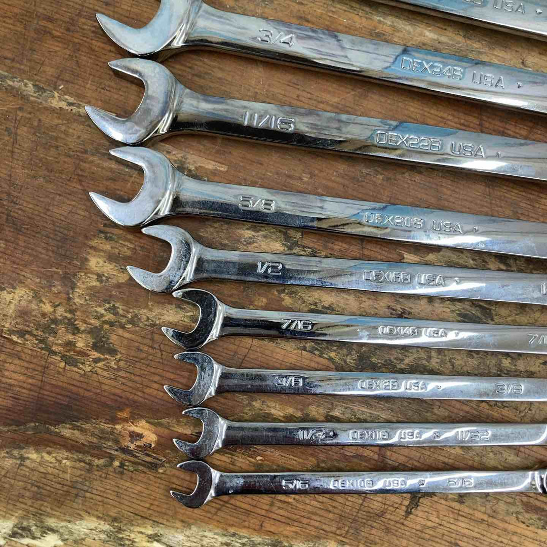 ◇Snap-On オフセットコンビネーションレンチ13本セット(インチ) OEX32B～10B【柏店】