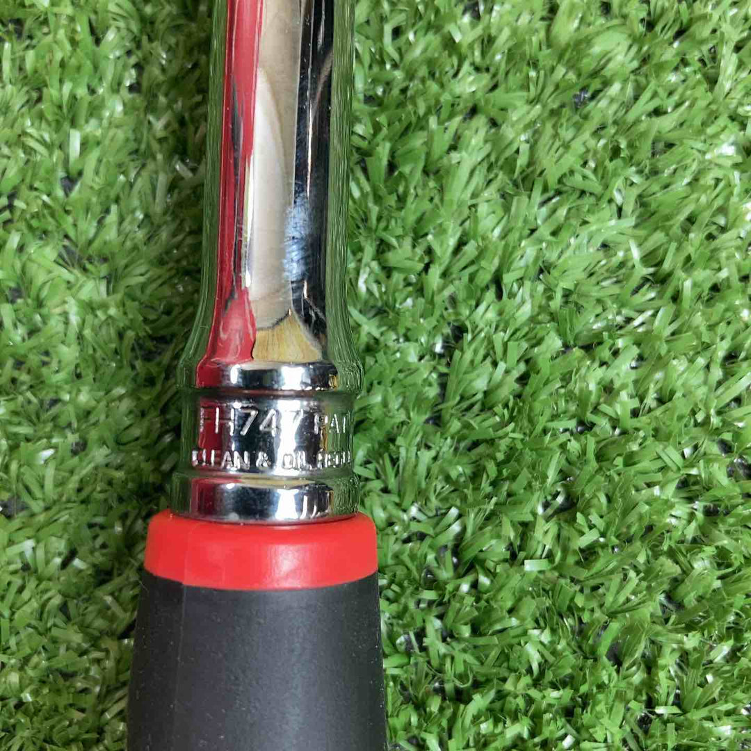 Snap-on スナップオン FH747 スイベルヘッド ラチェット ハンドル ソフトグリップ 3/8SQ【川崎店】