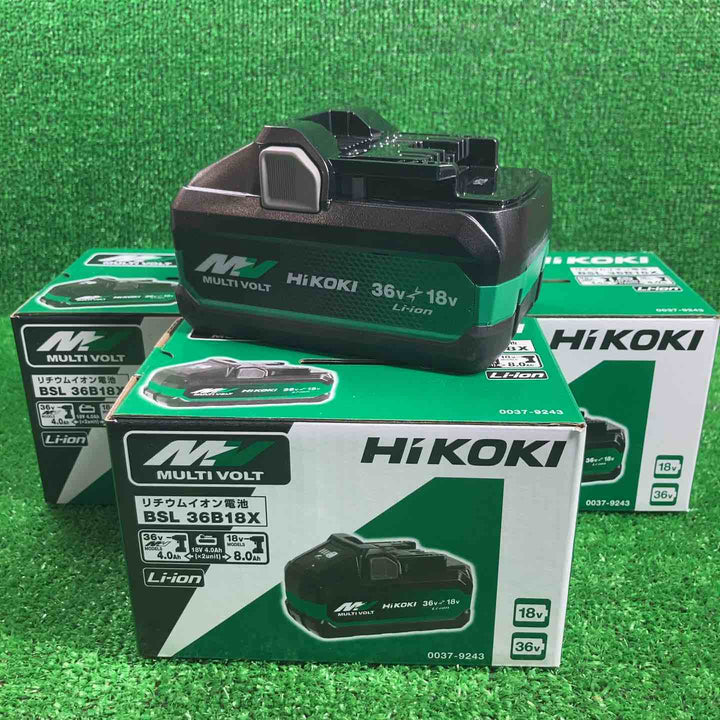 ハイコーキ(HIKOKI ※旧:日立工機) リチウムイオンバッテリー 36V/4.0Ah BSL36B18X【川崎店】