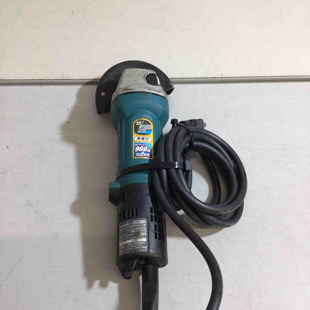 ◇マキタ(makita) 100mmディスクグラインダ ボディ角度15°  9533BH【戸田店】
