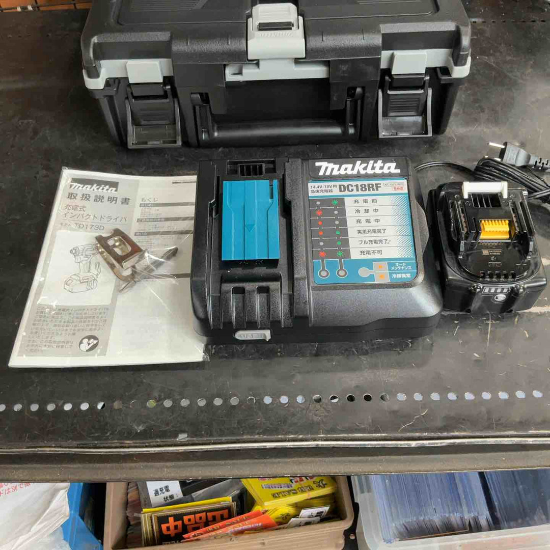 ★マキタ(makita) コードレスインパクトドライバー TD173DRGXB【草加店】
