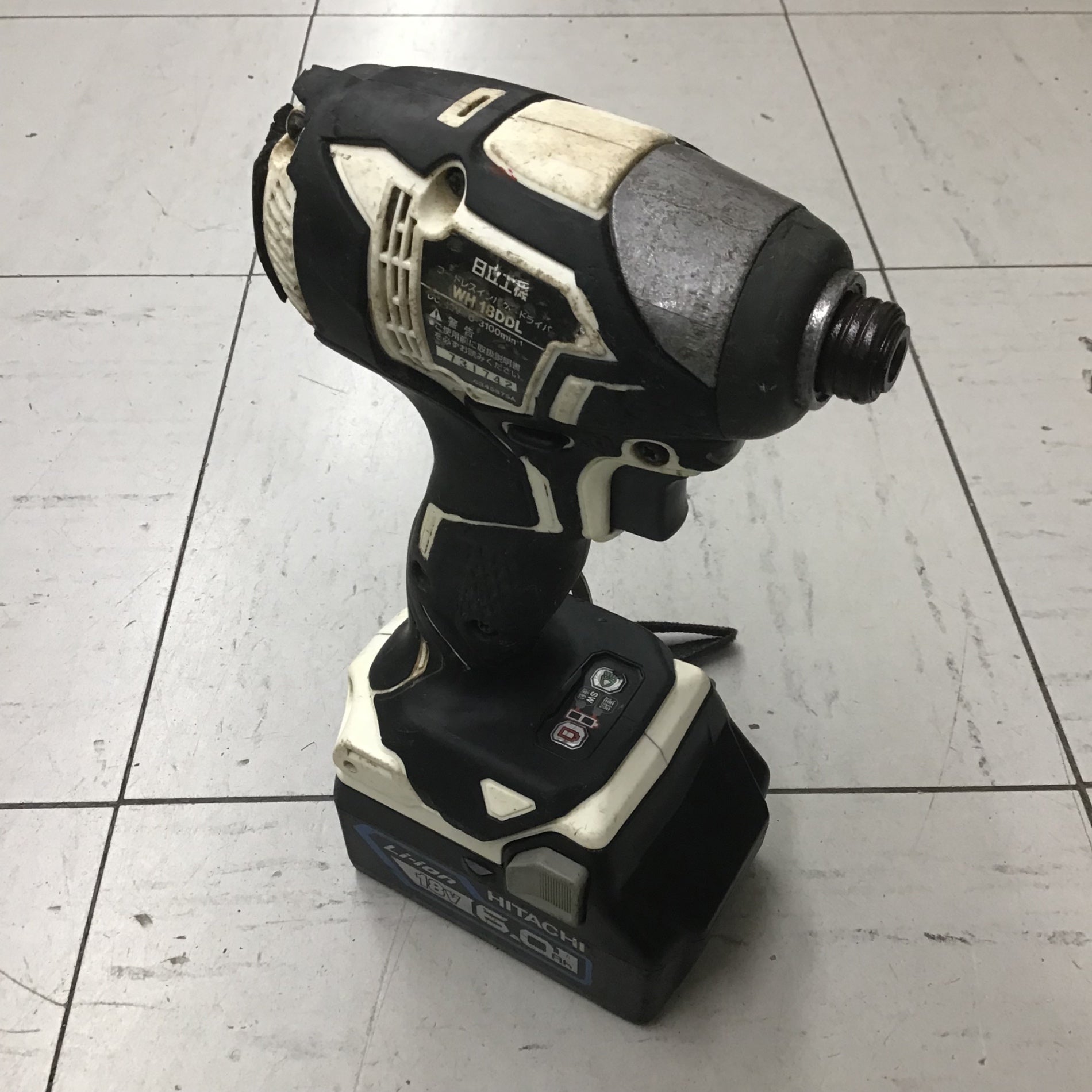 中古品】 ハイコーキ/HIKOKI ※旧:日立工機 コードレスインパクト