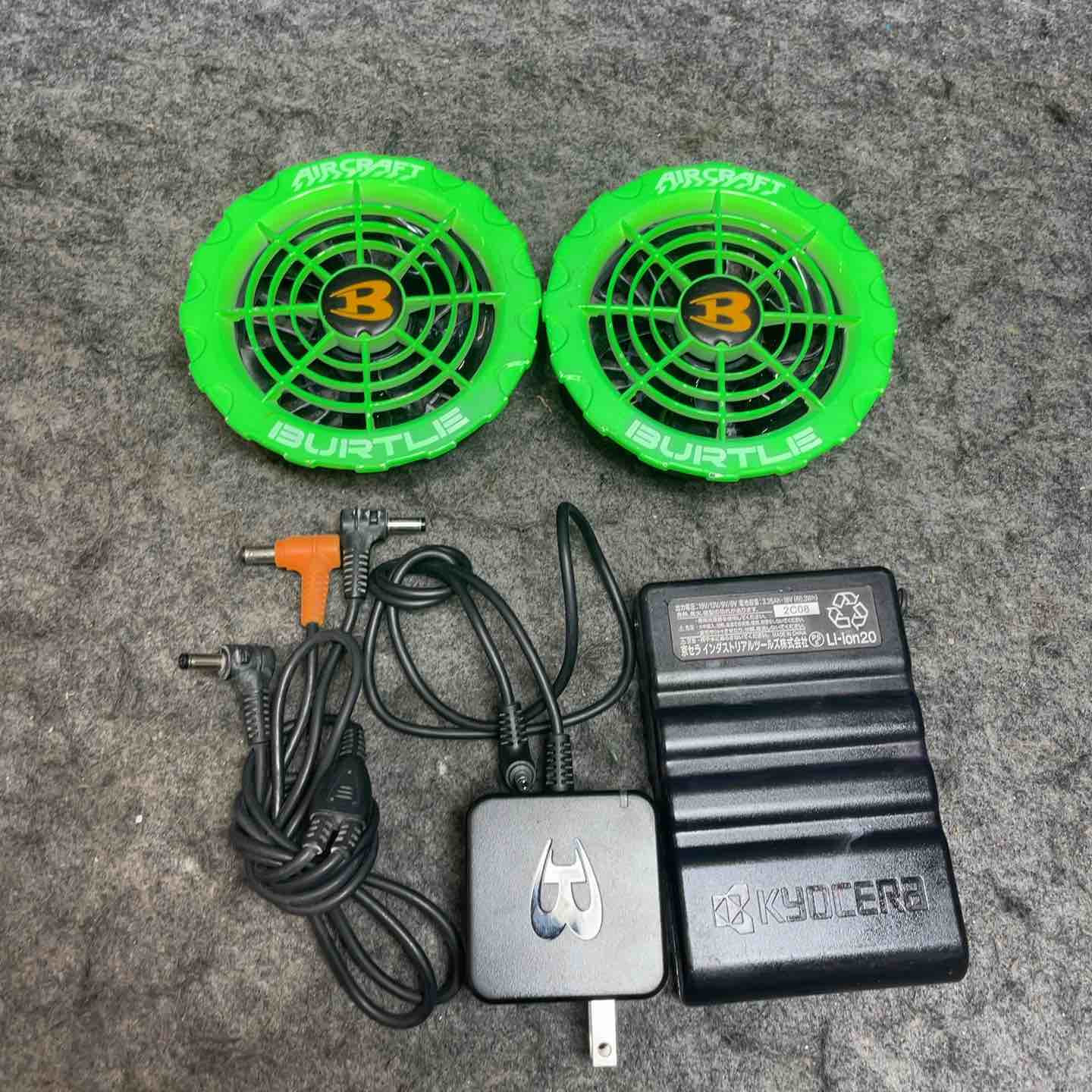 バートル(BURTLE) ファンユニット AC370 /エアークラフト リチウム
