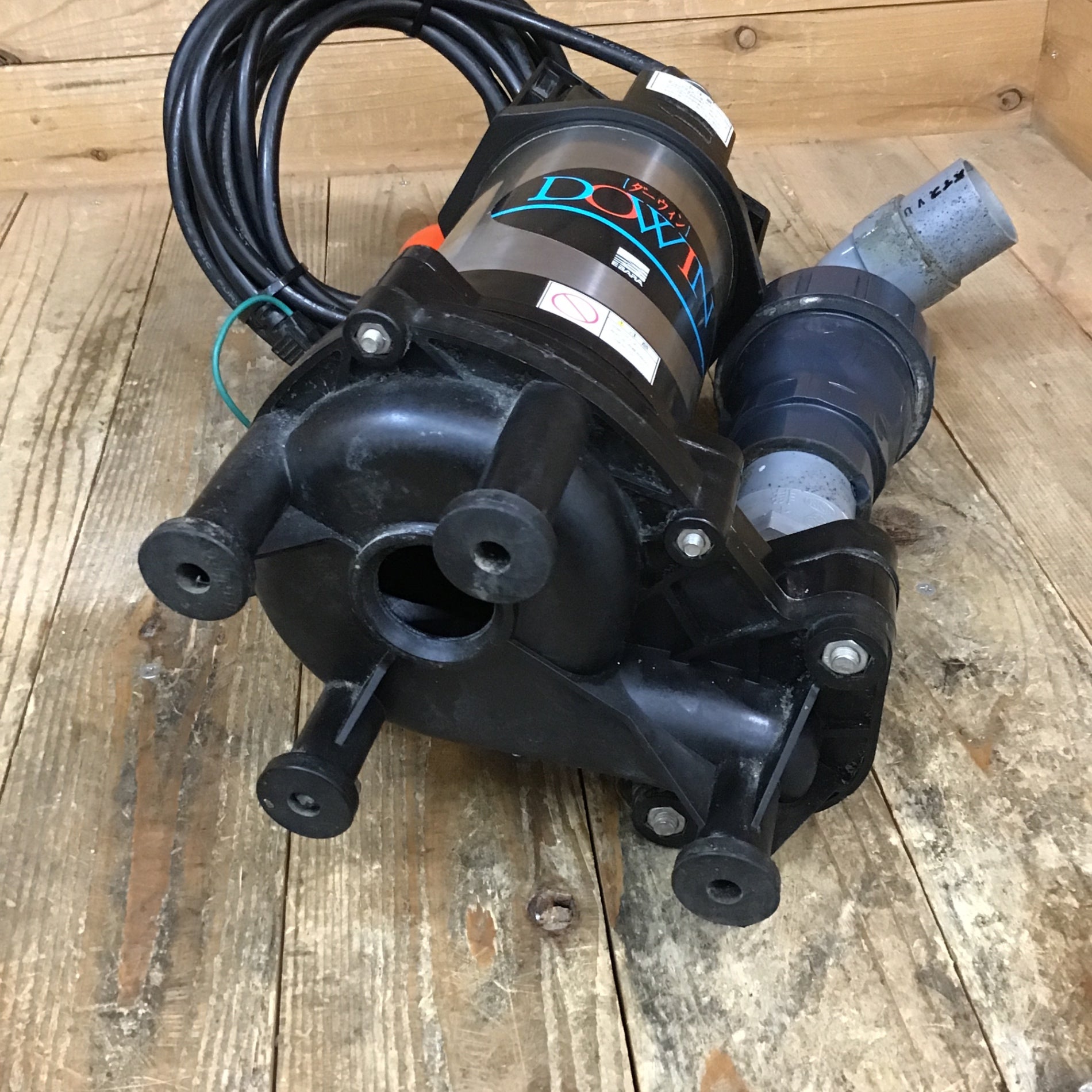 エバラ/荏原【50DWVA5.25SB】樹脂製汚物・汚物用水中ポンプ エバラ 50（40）DWVA5．25SB 自動 汚水用水中