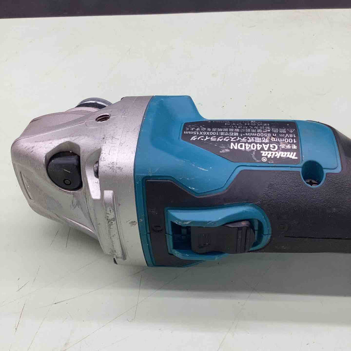 ☆マキタ(makita) 100mmコードレスディスクグラインダ GA404DZN (GA404DN)【越谷店】