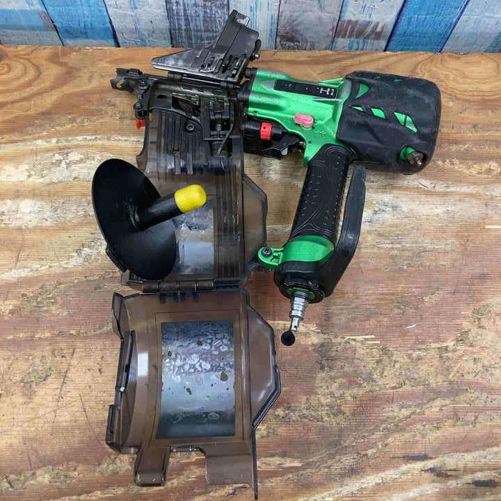 ★ハイコーキ(HIKOKI ※旧:日立工機) 高圧エア釘打ち機 NV90HMC(L)【柏店】