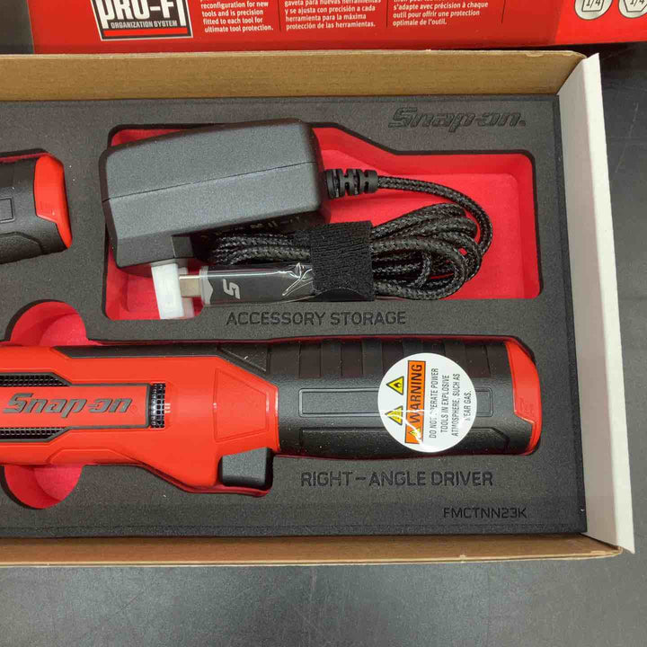 【未使用品】スナップオン(Snap-on)　ナノアクセス 電動ドライバーセット CTNN2Q3KFJ【川越店】