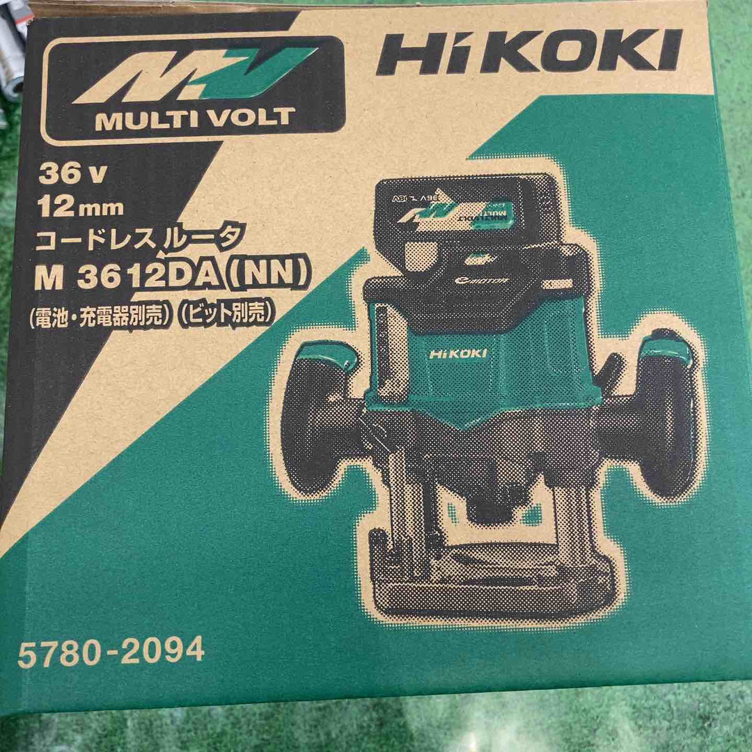 ★ハイコーキ(HIKOKI ※旧:日立工機) コードレスルーター M3612DA(NN)【川崎店】