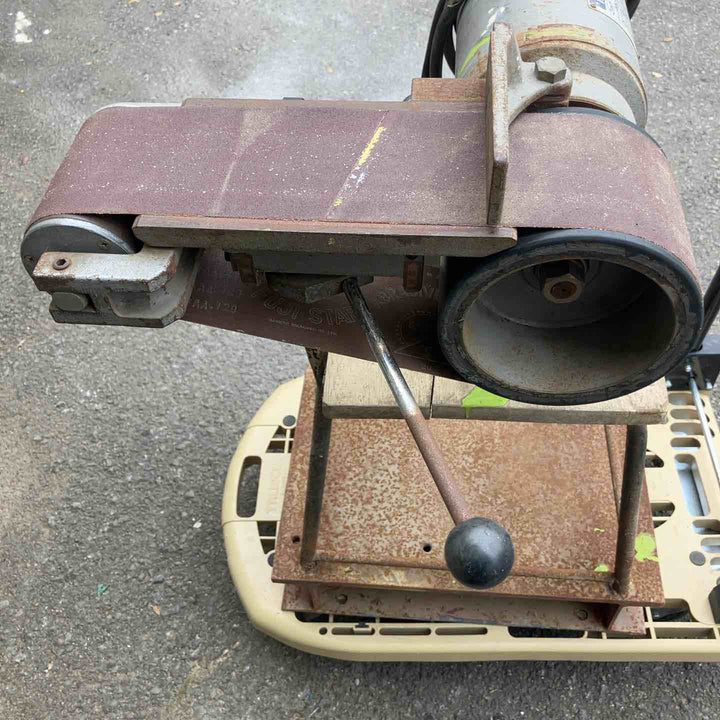 【店頭受取り限定】◇下村電友舎(SHIMOMURA) RESINDER ベルトサンダー SRE-044 三相200V【所沢店】