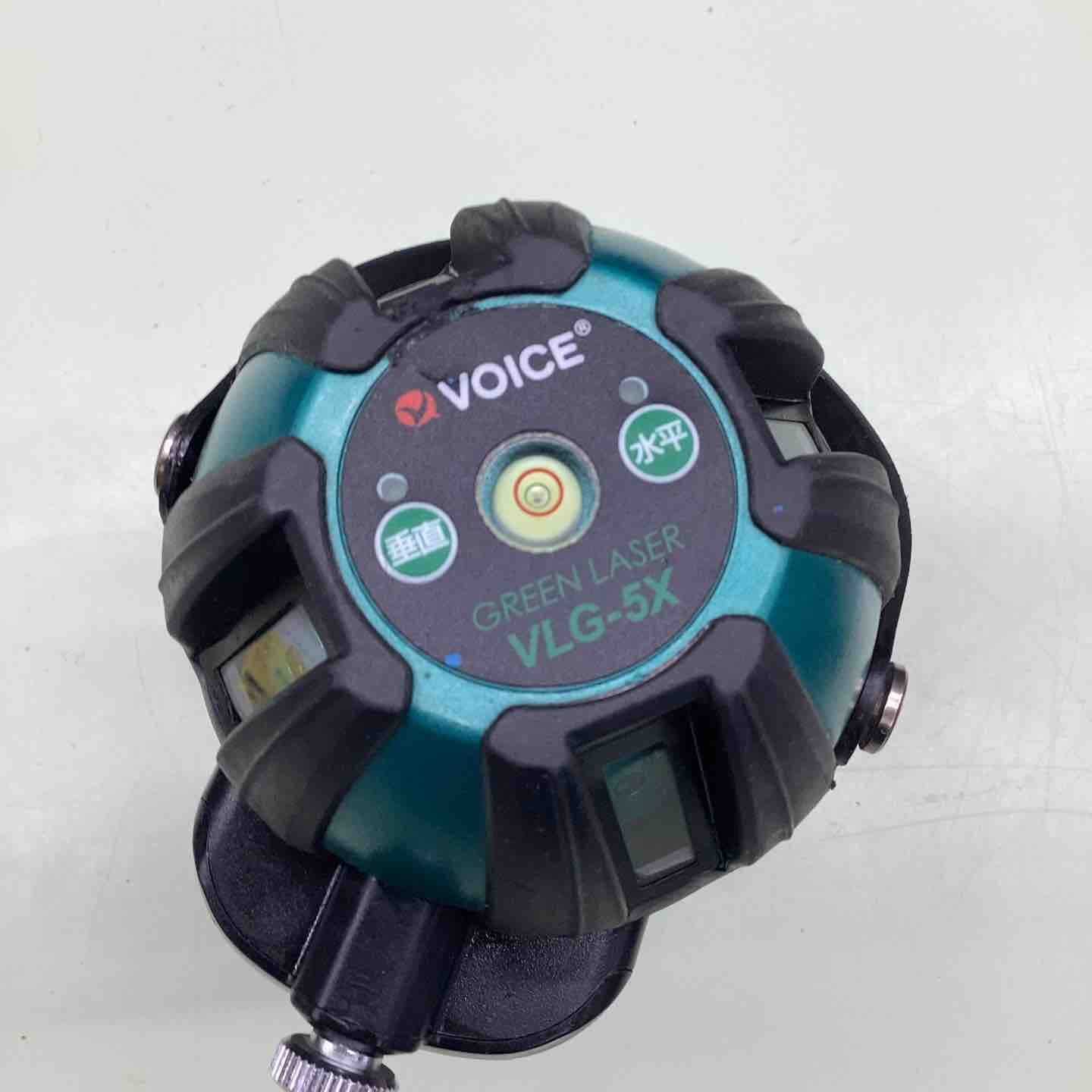 ◇VOICE レーザー墨出し器 5ライングリーンレーザー 矩十字・横