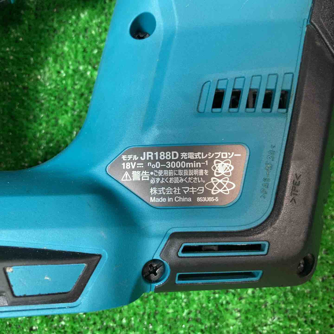 ★マキタ(makita) コードレスレシプロソー JR188DRGX【岩槻店】