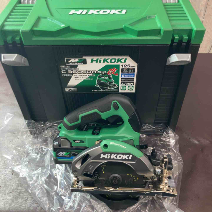 【未使用(店頭展示品)】◇HiKOKI(ハイコーキ) 36V 充電式丸のこ C3605DA(SK)(2XPSZ)【東大和店】