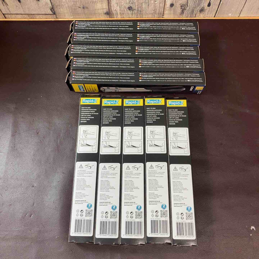 【未使用品(店頭展示品)】【まとめ売り】ラピッド(Rapid) ハンマータッカー R19E 10本まとめ【東大和店】