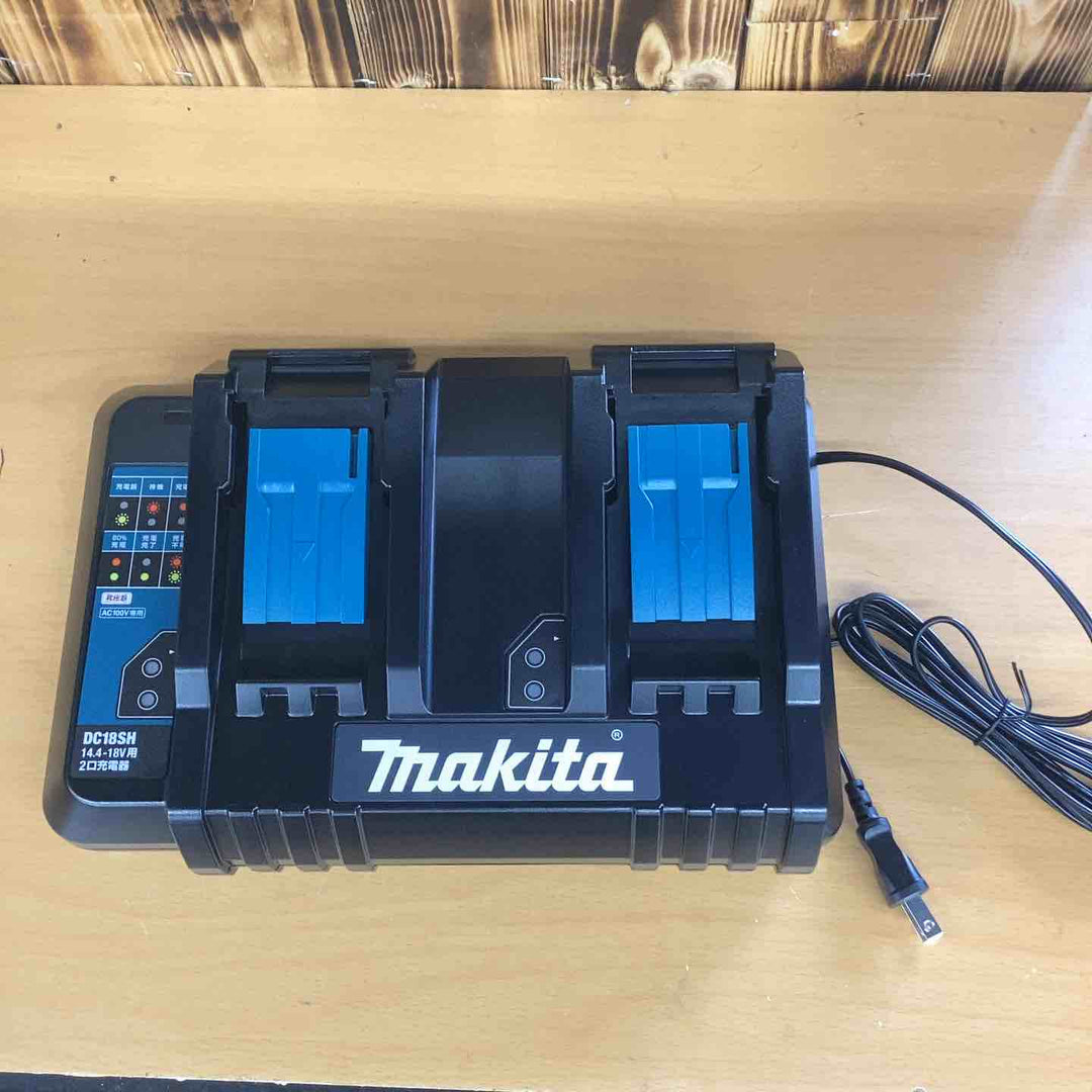 ◇マキタ(makita) 2口充電器 (14.4～18V用) DC18SH【越谷店】