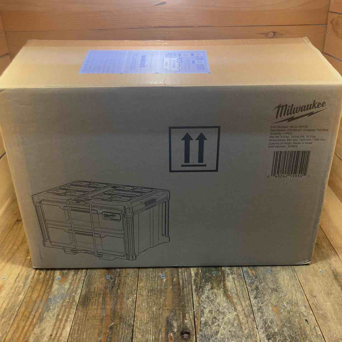 未使用品】milwaukee ミルウォーキー PACKOUT 引き出し収納 2段 ツール