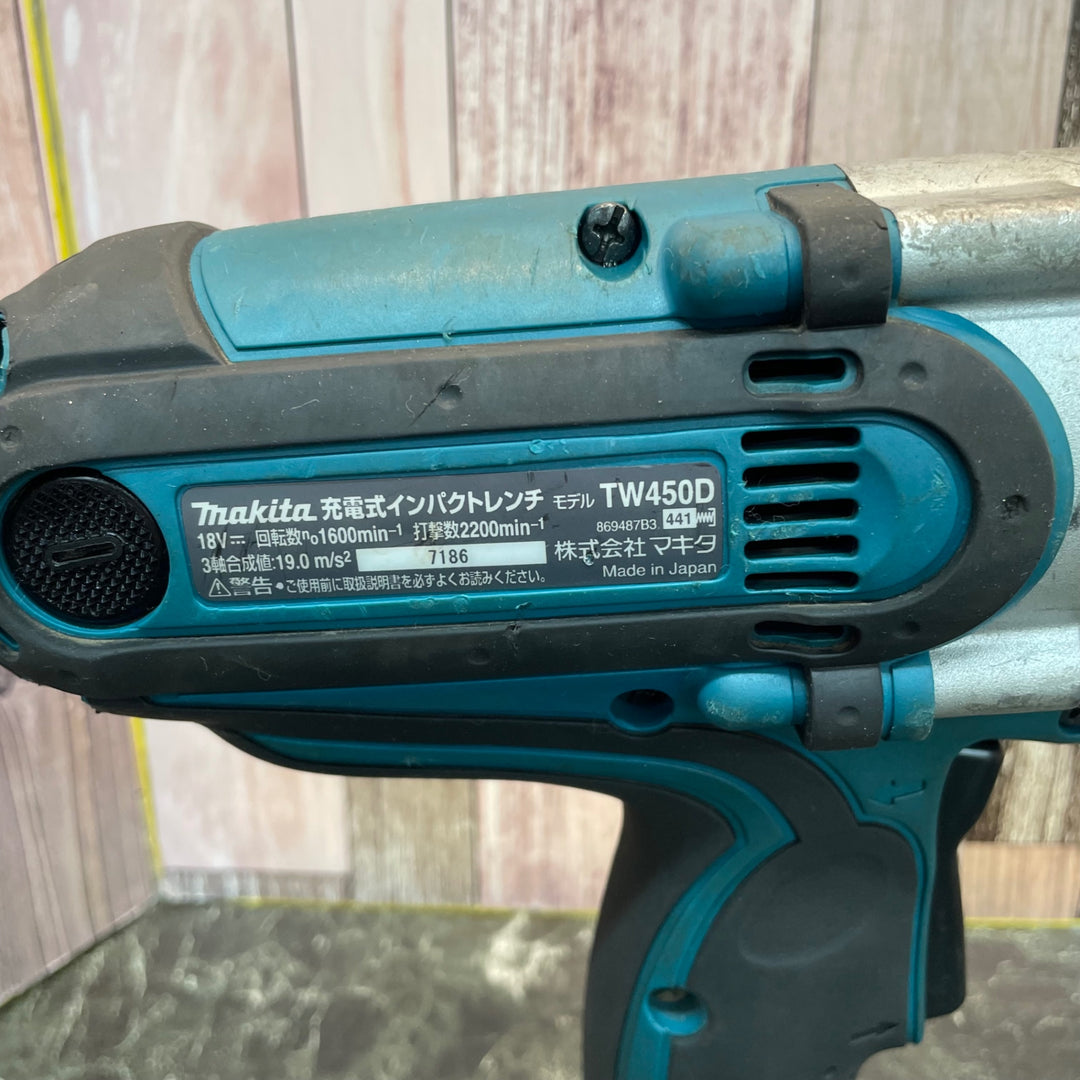 ☆マキタ(makita) コードレスインパクトレンチ TW450DZ【八潮店】
