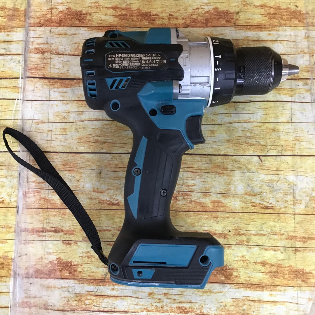 ★マキタ(makita) コードレス振動ドリルドライバー HP486DZ【川崎店】