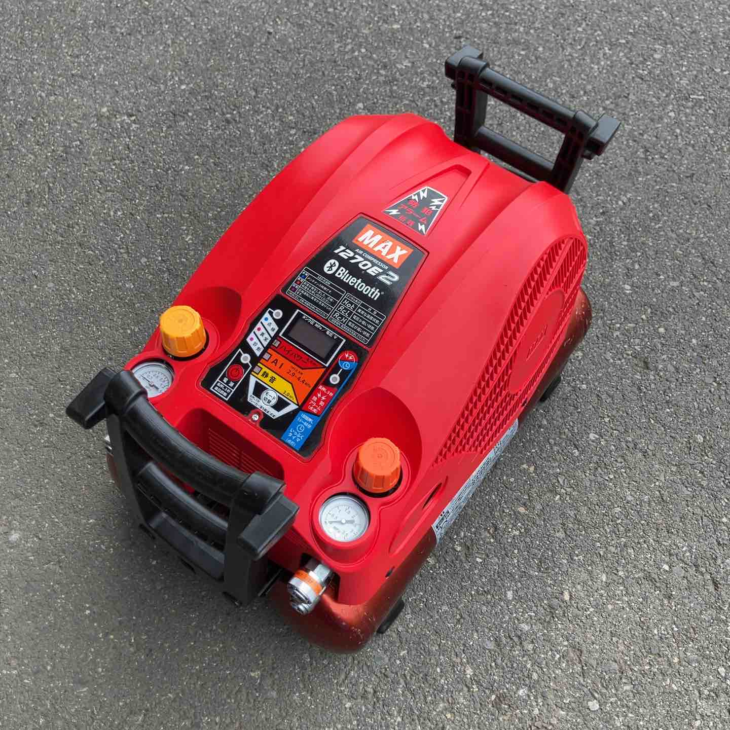 【中古】【動作OK】【店頭引取限定】コンプレッサー　9,680円（税込） 中古コンプレッサー（高圧・ポータブルコンプレッサー） - 中古電動