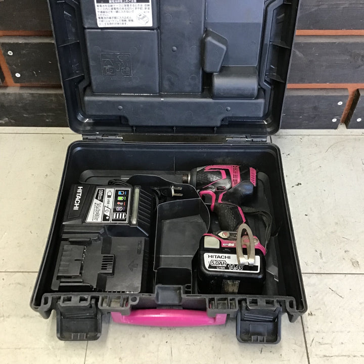 【中古品】 ハイコーキ/HIKOKI ※旧:日立工機 コードレスインパクトドライバー WH14DDL(2LLCK)(R) 【鴻巣店】