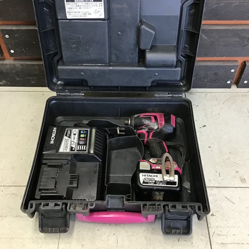 中古品】 ハイコーキ/HIKOKI ※旧:日立工機 コードレスインパクト 